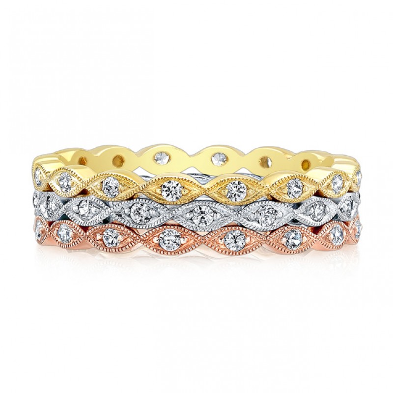 Diamond Stackable Wedding Ring