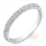 Angled Diamond Ring