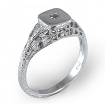 Gordon Clark Antique Inspired Diamond Engagement Ring