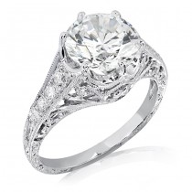 Gordon Clark Antique Diamond Engagement Ring