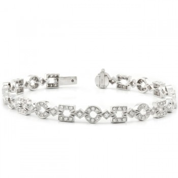Diamond, Art Deco Bracelet