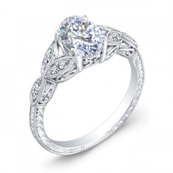 Elegantly Designed Diamond Engagement Ring R9004DOV