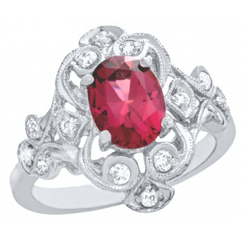 Gordon Clark Antique Inspired Diamond Engagement Ring