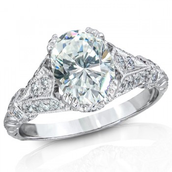 Gordon Clark Antique Diamond Engagement Ring